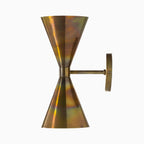 Lainey Wall Sconce in Burnt Brass