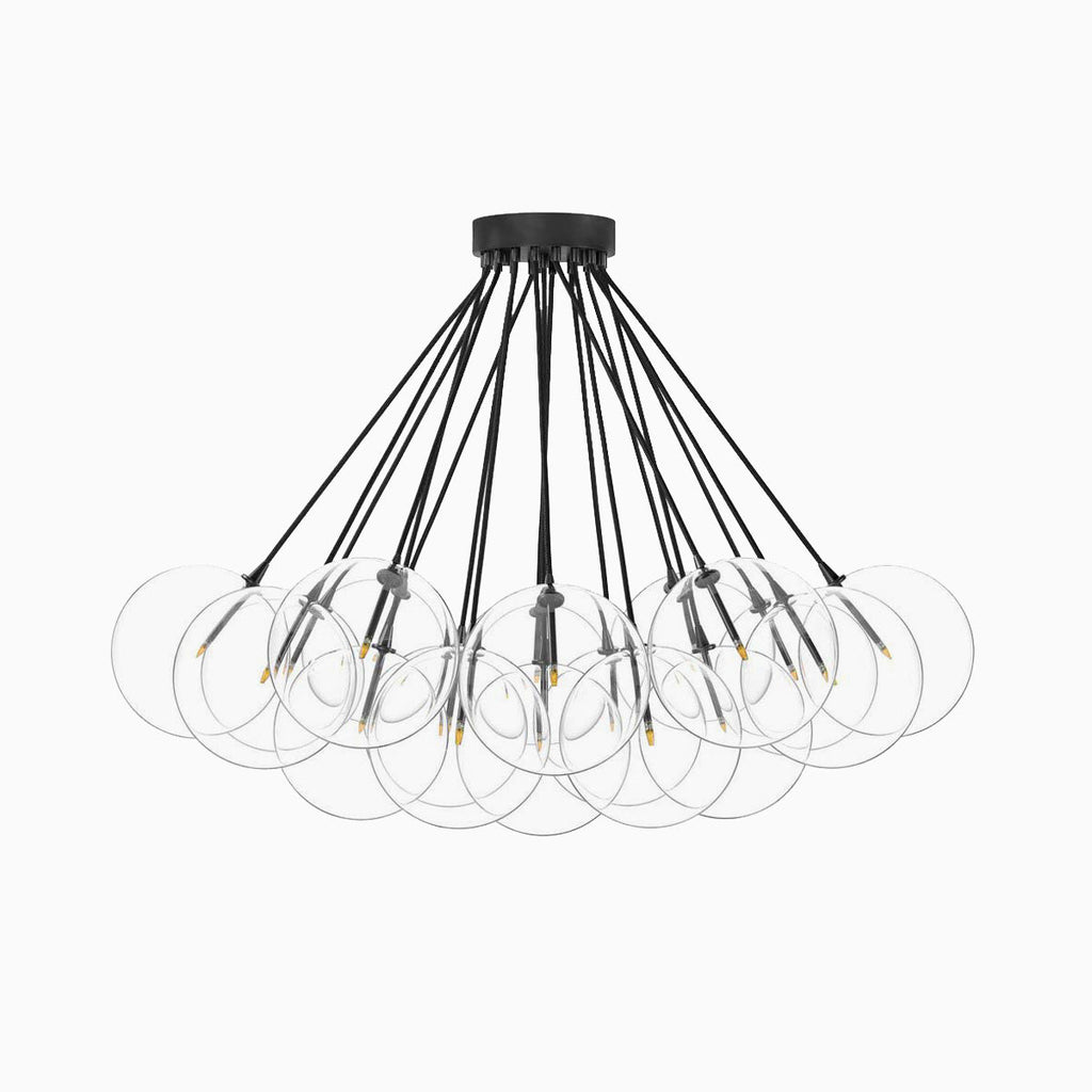 McKay Chandelier in Black Gunmetal
