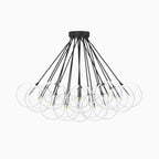 McKay Chandelier in Black Gunmetal