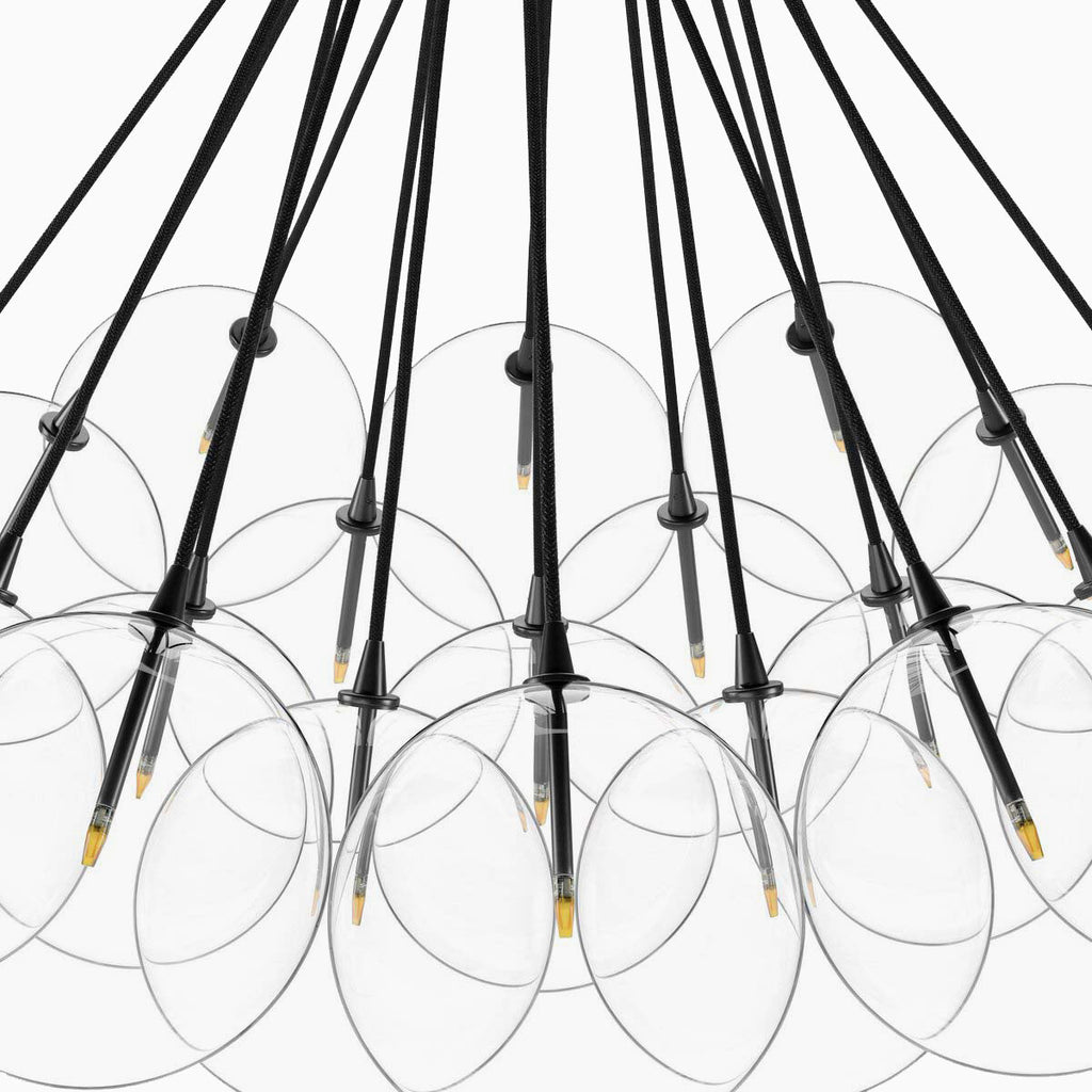McKay Chandelier in Black Gunmetal
