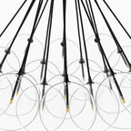 McKay Chandelier in Black Gunmetal