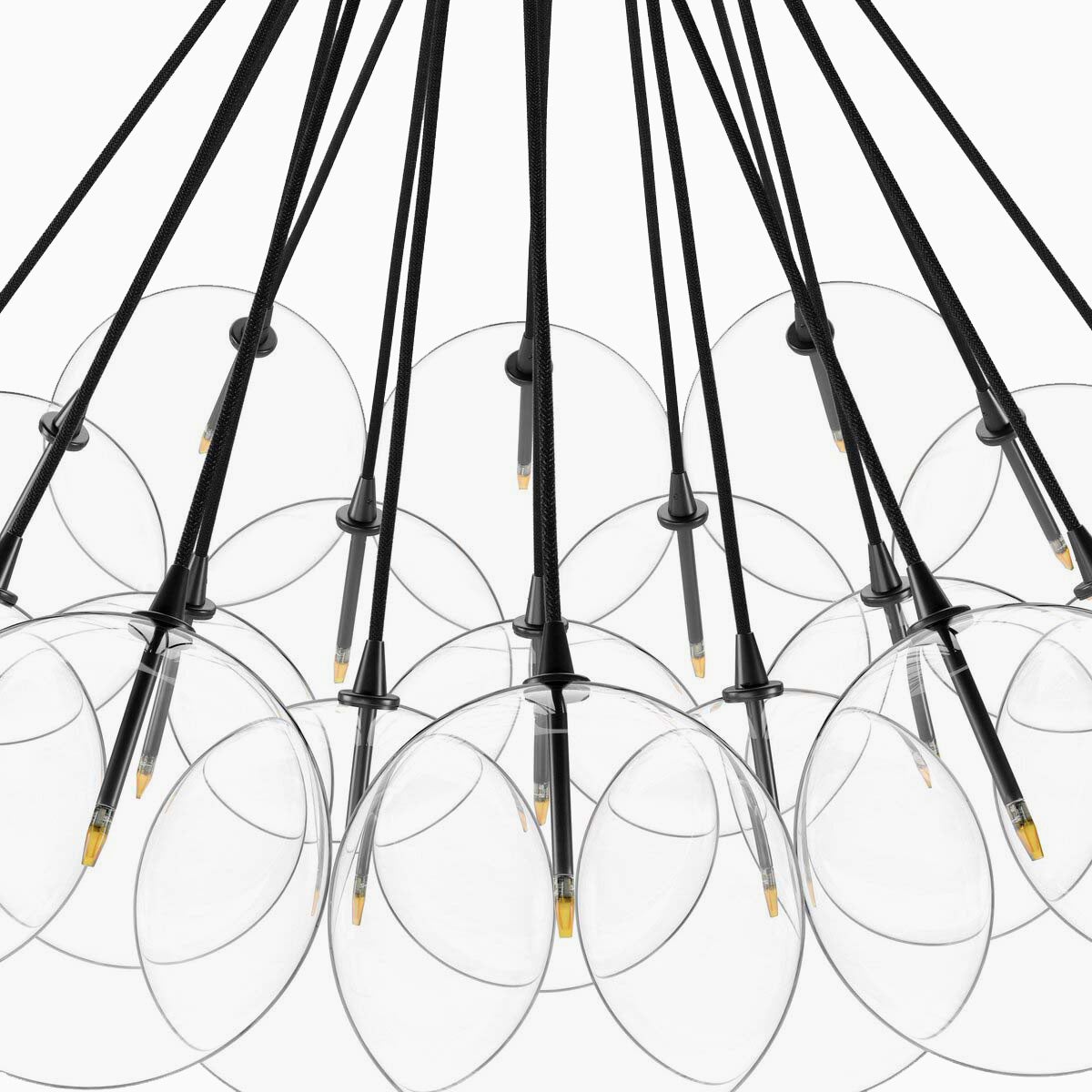 McKay Chandelier in Black Gunmetal