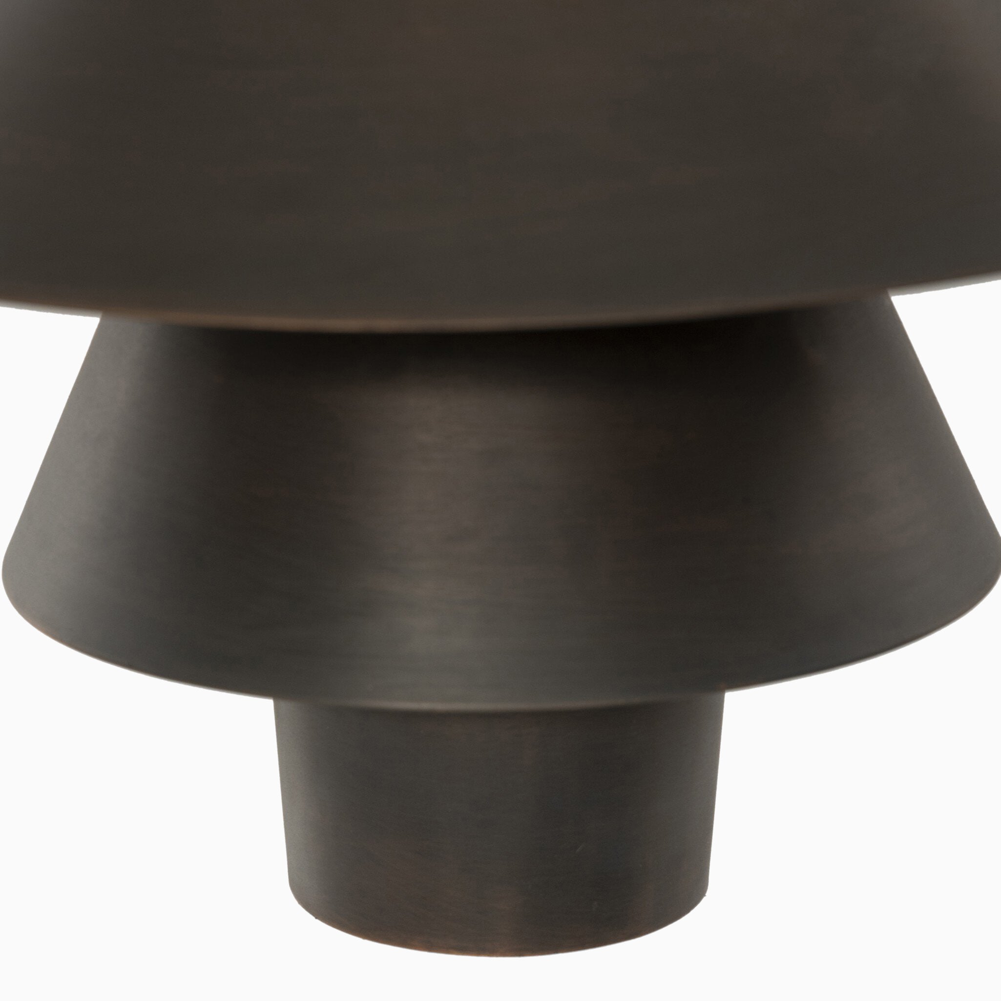 Oswald Pendant in Dusty Iron