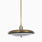 Sebastian Pendant in Aged Brass Iron