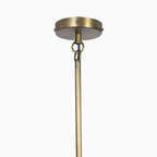 Sebastian Pendant in Aged Brass Iron