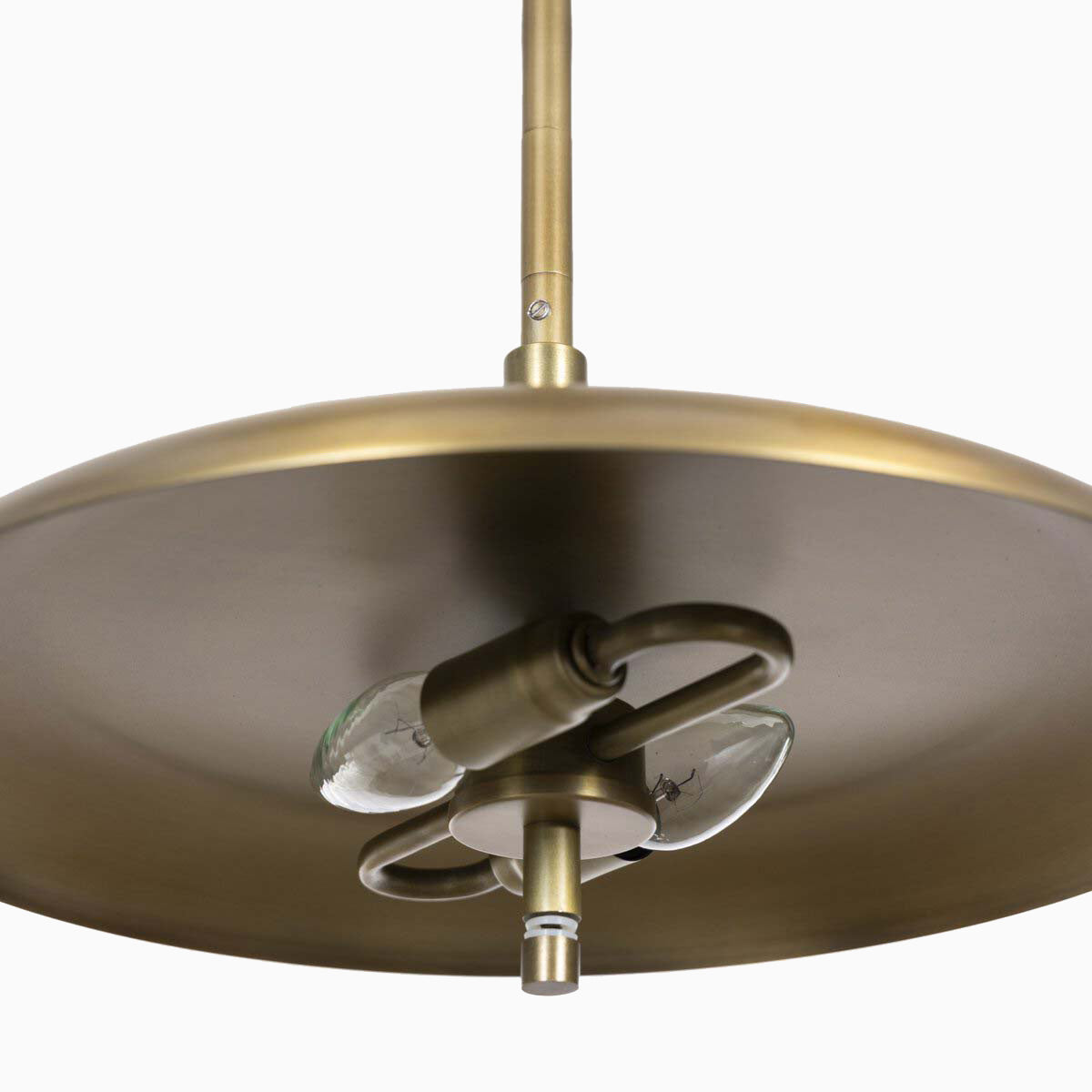 Sebastian Pendant in Aged Brass Iron