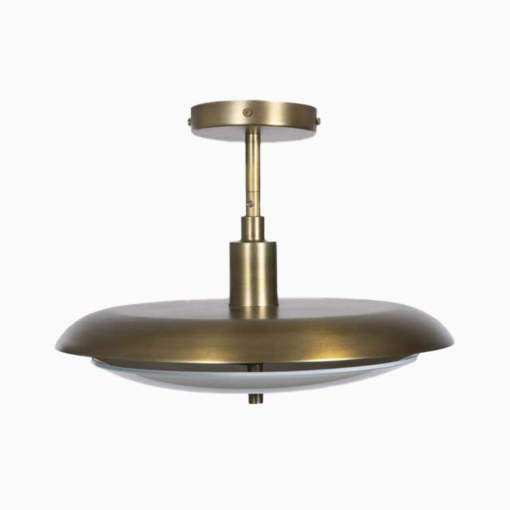 Sebastian Pendant in Aged Brass Iron