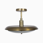 Sebastian Pendant in Aged Brass Iron