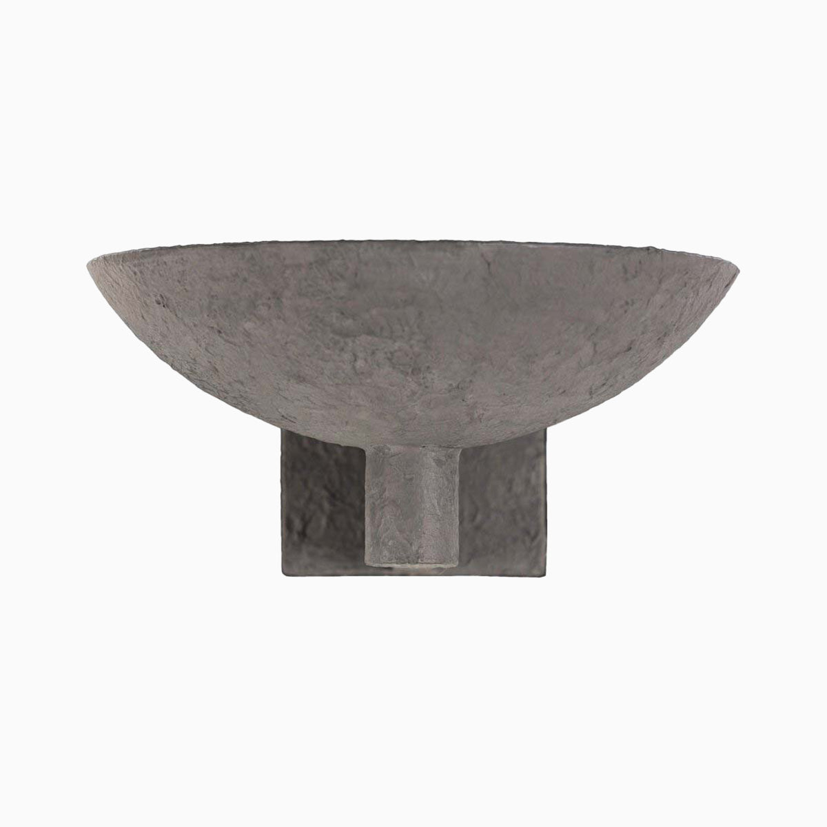 Zia Wall Sconce in Matte Black Plaster