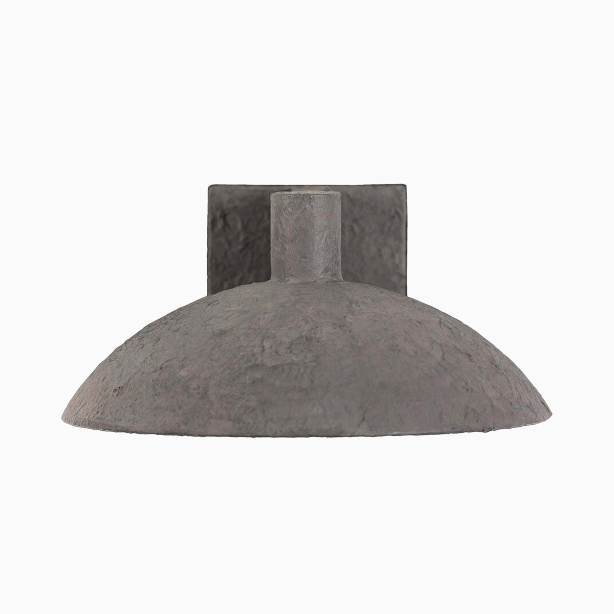 Zia Wall Sconce in Matte Black Plaster