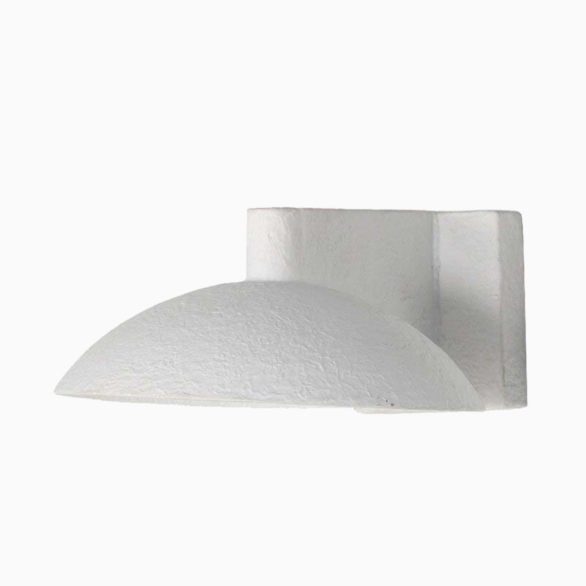 Zia Wall Sconce in Matte White Plaster