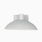 Zia Wall Sconce in Matte White Plaster