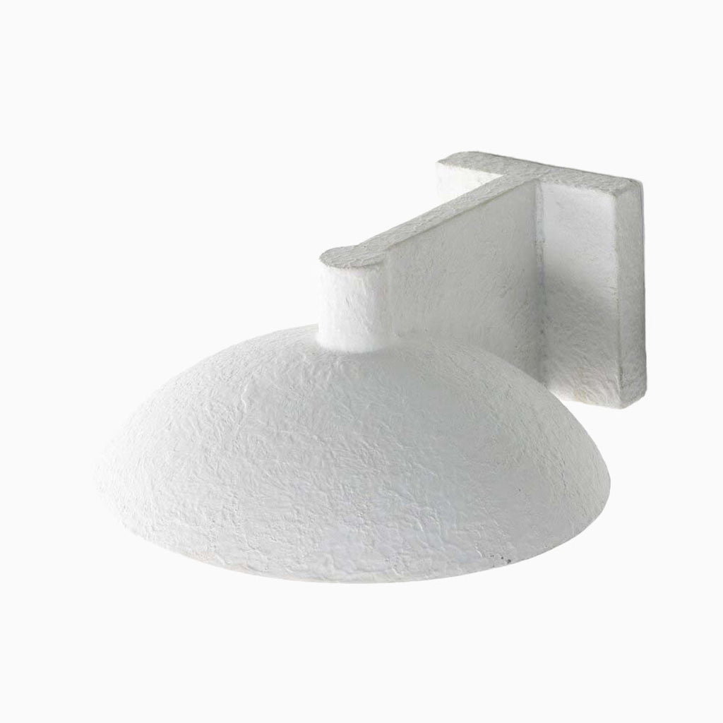 Zia Wall Sconce in Matte White Plaster