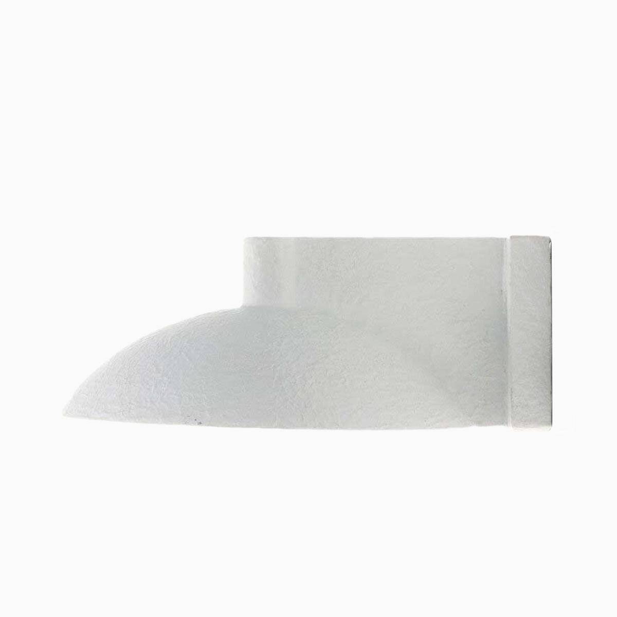 Zia Wall Sconce in Matte White Plaster