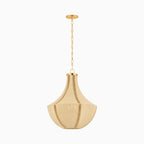 Aida Pendant in Aged Brass