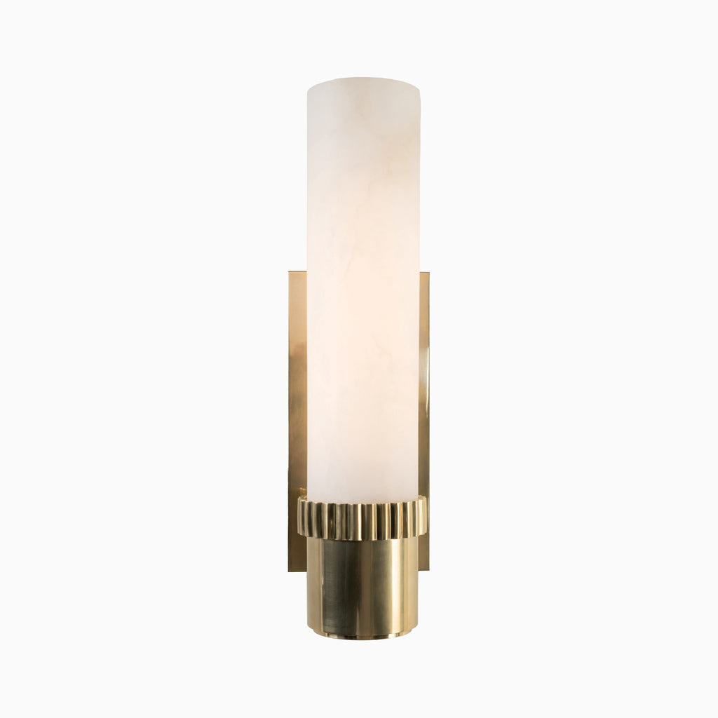 Asha Wall Sconce in Aged Brass