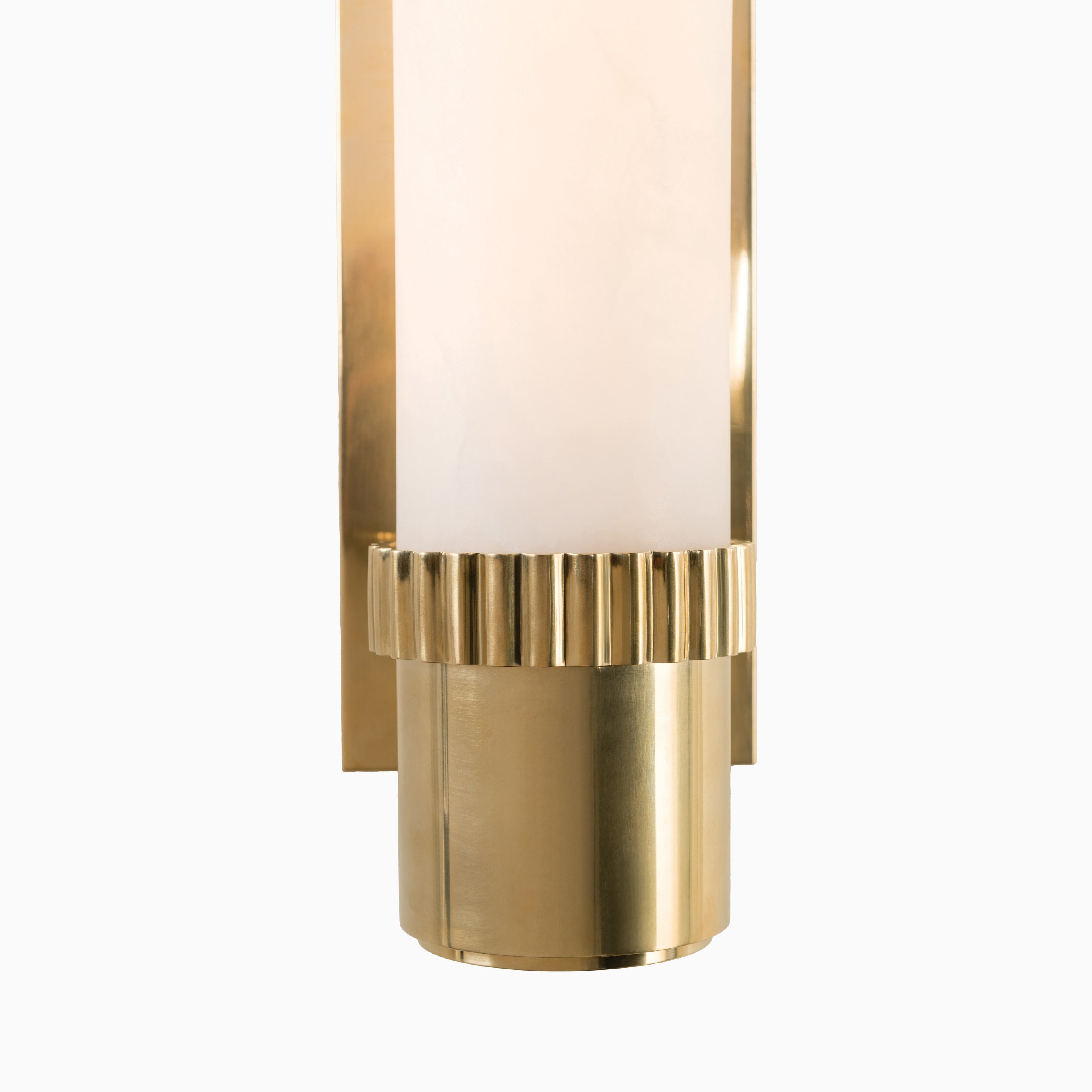 Asha Wall Sconce in Aged Brass