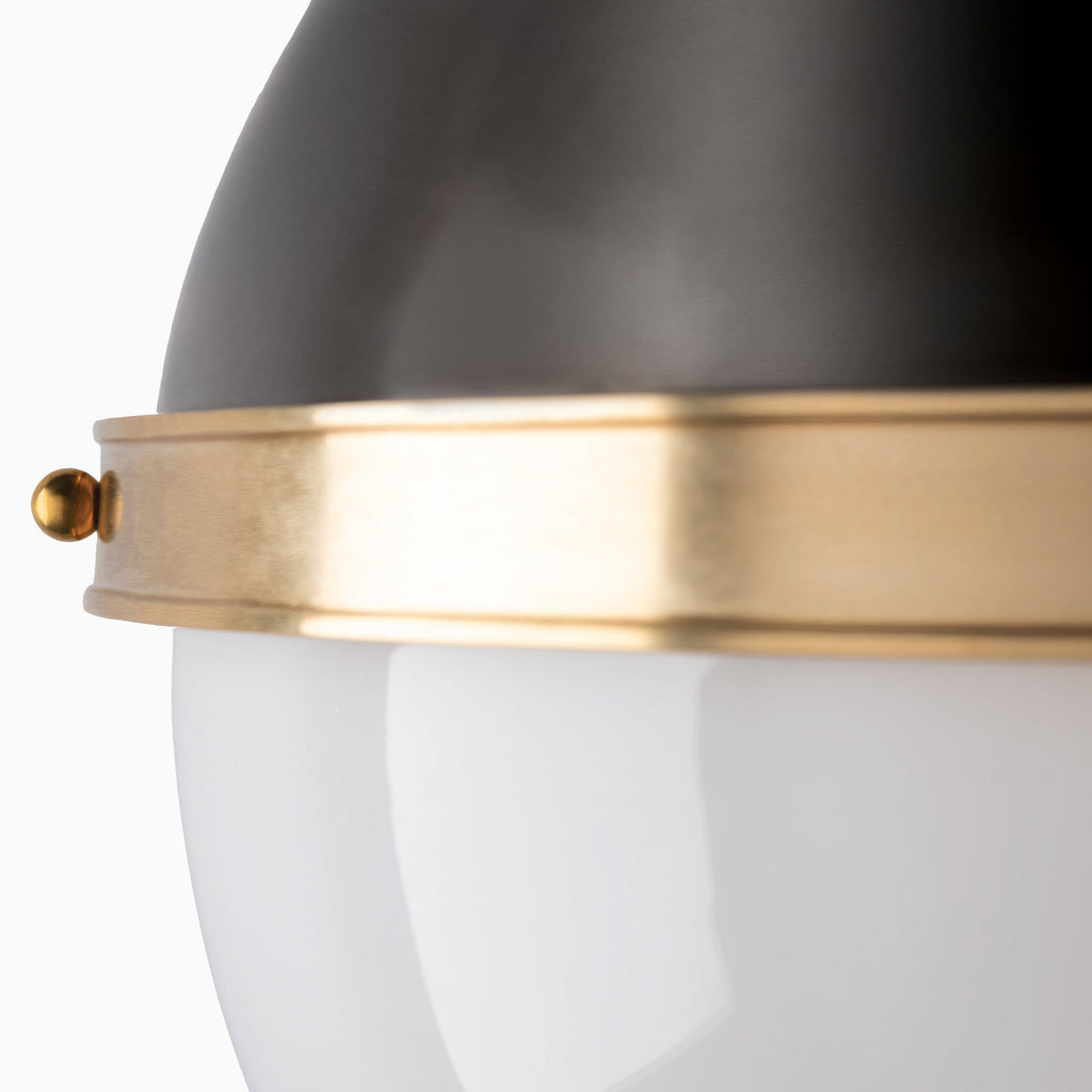 Barnes 9 Pendant in Aged Antique Distressed Bronze