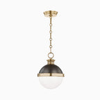 Barnes 9 Pendant in Aged Antique Distressed Bronze