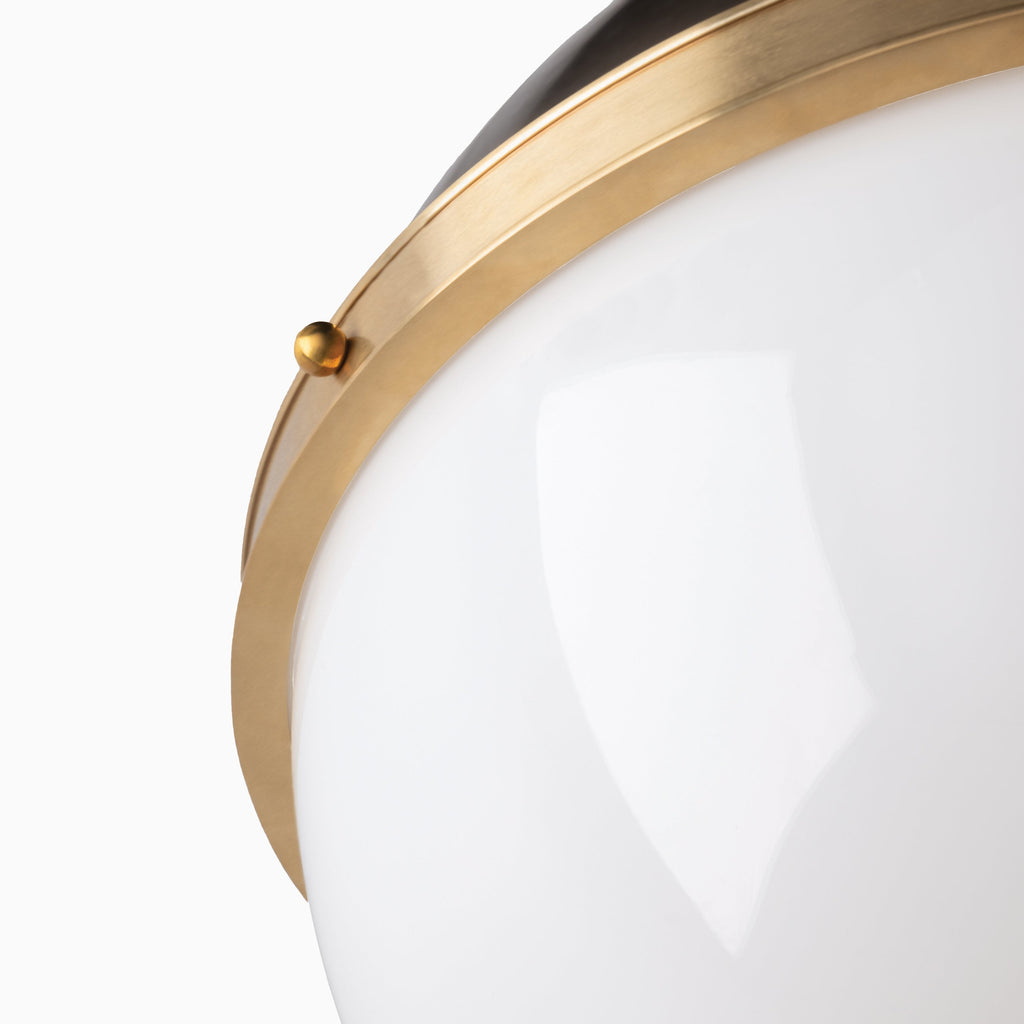 Barnes 14 Pendant in Aged Antique Distressed Bronze