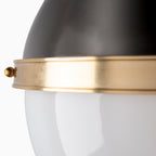 Barnes 14 Pendant in Aged Antique Distressed Bronze