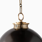 Barnes 14 Pendant in Aged Antique Distressed Bronze