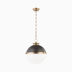 Barnes 14 Pendant in Aged Antique Distressed Bronze