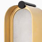 Bodhi Wall Sconce in Aged Brass/Black