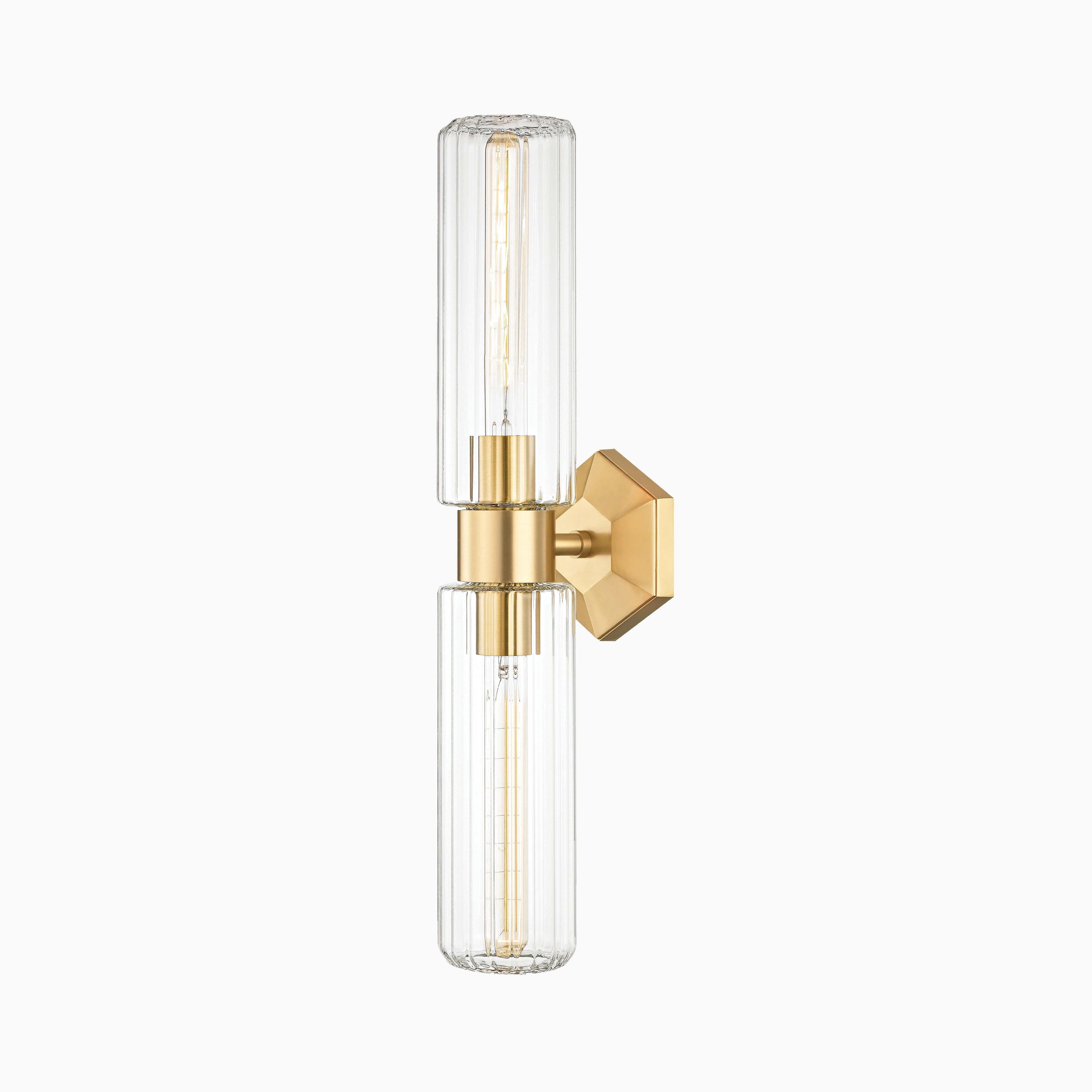 Bosworth Wall Sconce in Aged Brass