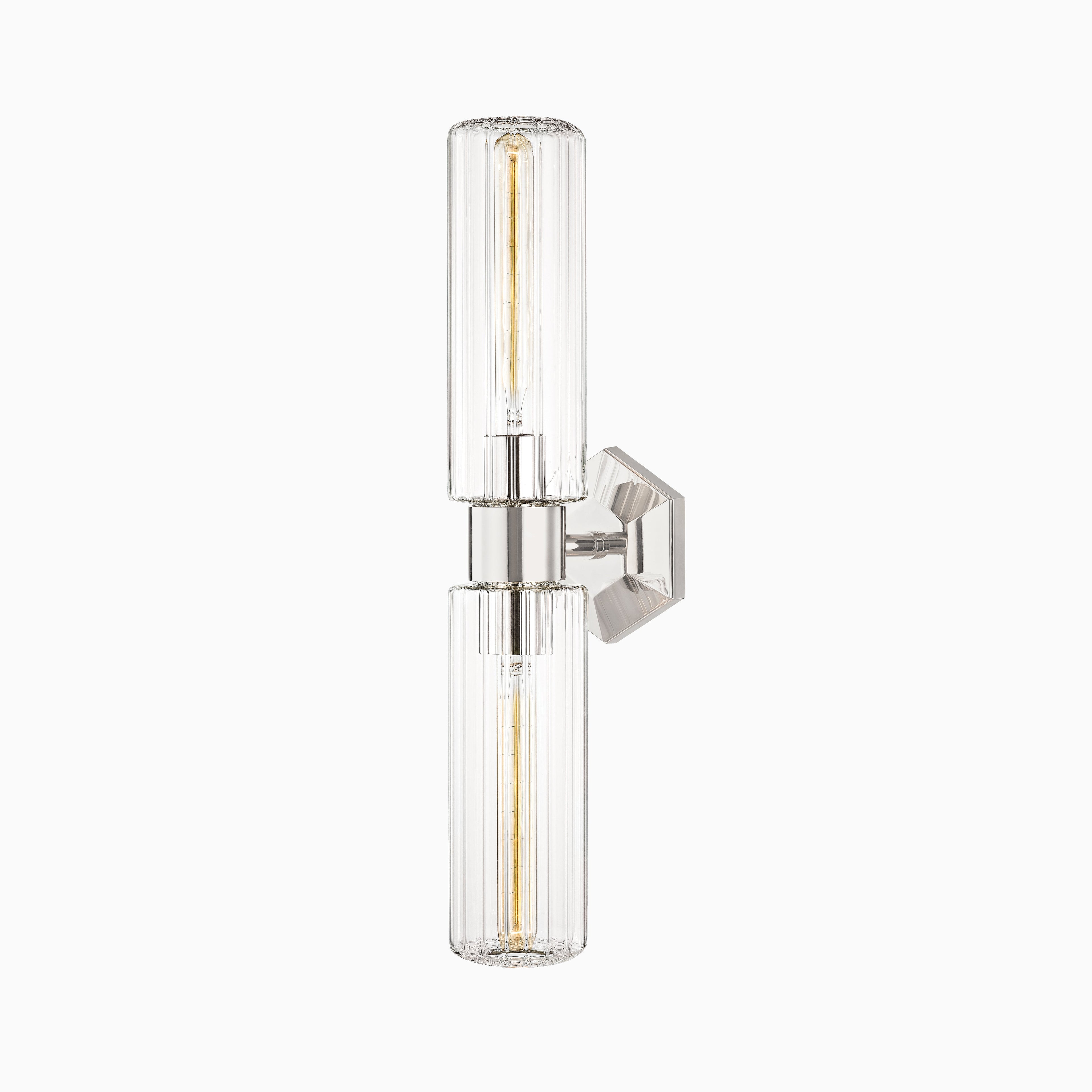 Bosworth Wall Sconce in Polished Nickel
