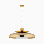 Carly 34 Pendant in Vintage Brass