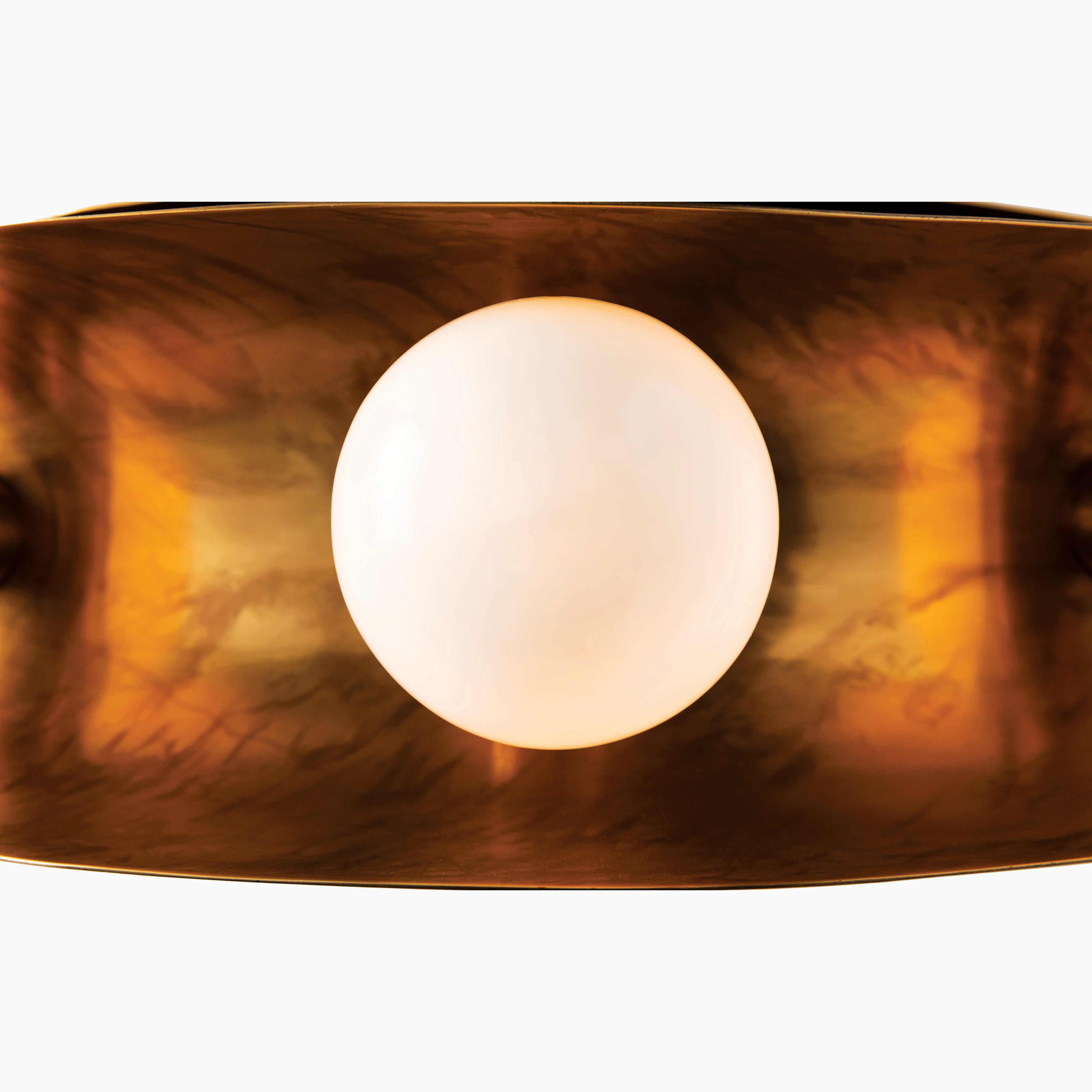 Cornelius Wall Sconce in Vintage Brass Bronze Accents