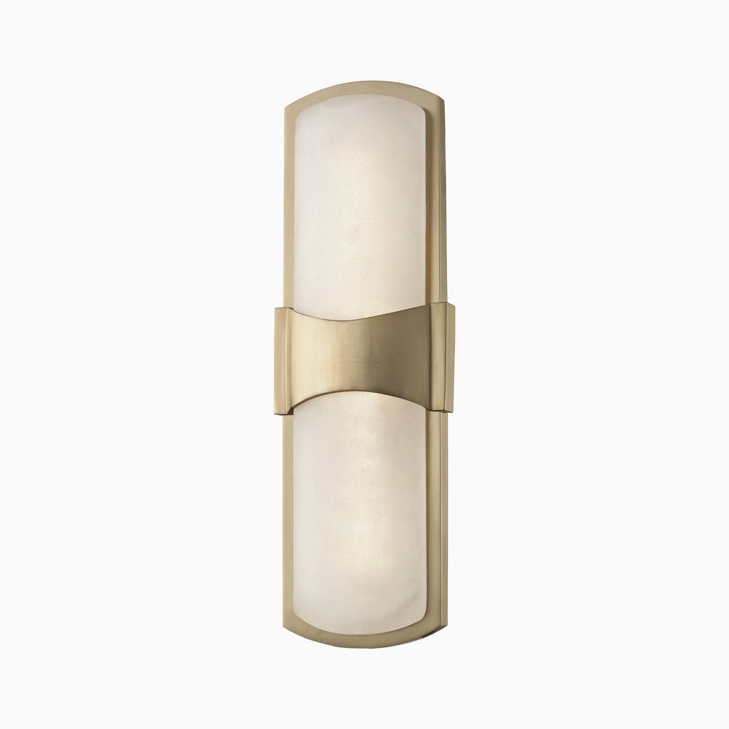 Esme 15 Wall Sconce in Aged Brass