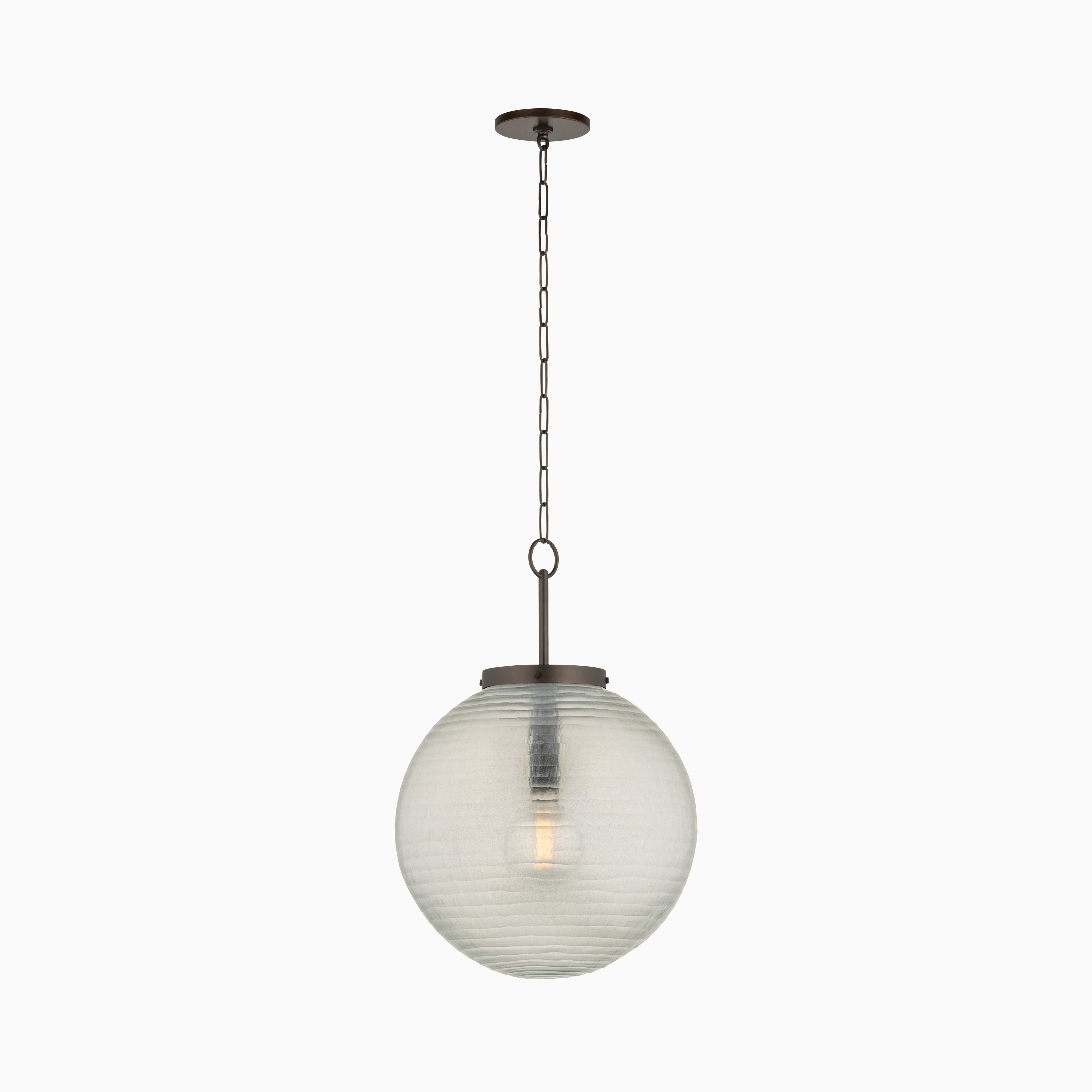 Finn Pendant in Distressed Bronze