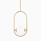 Fionn 14 Pendant in Vintage Brass