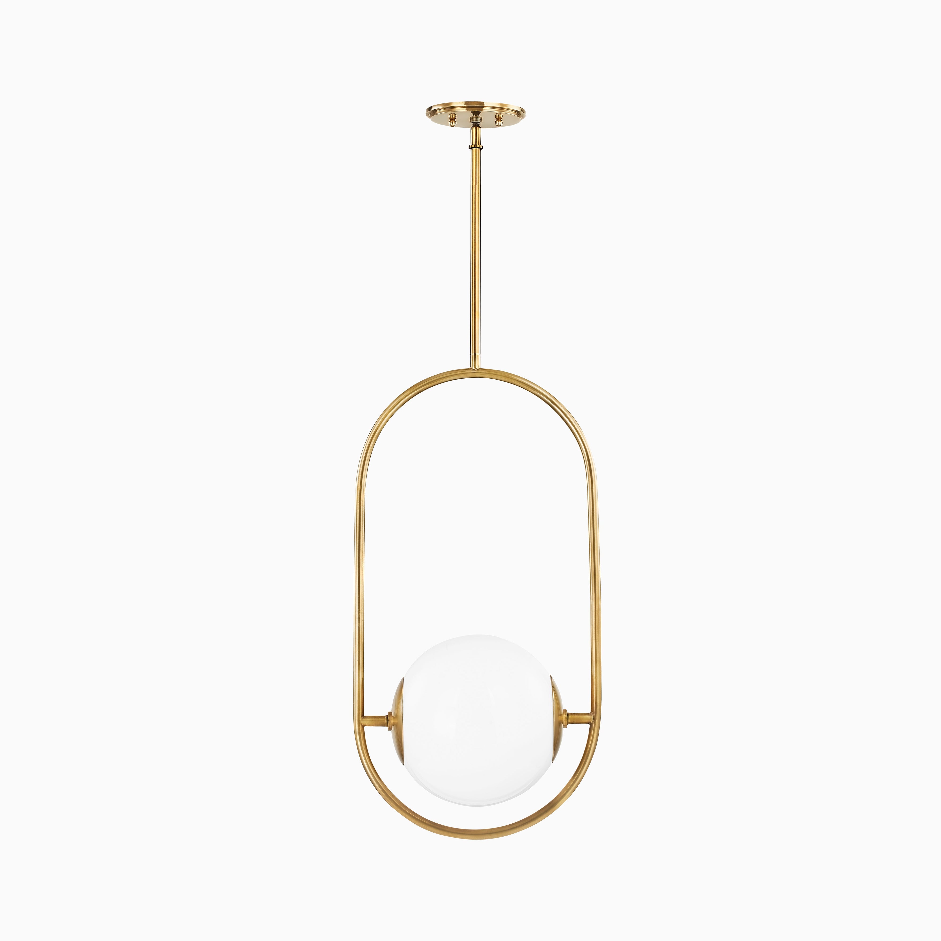 Fionn 14 Pendant in Vintage Brass