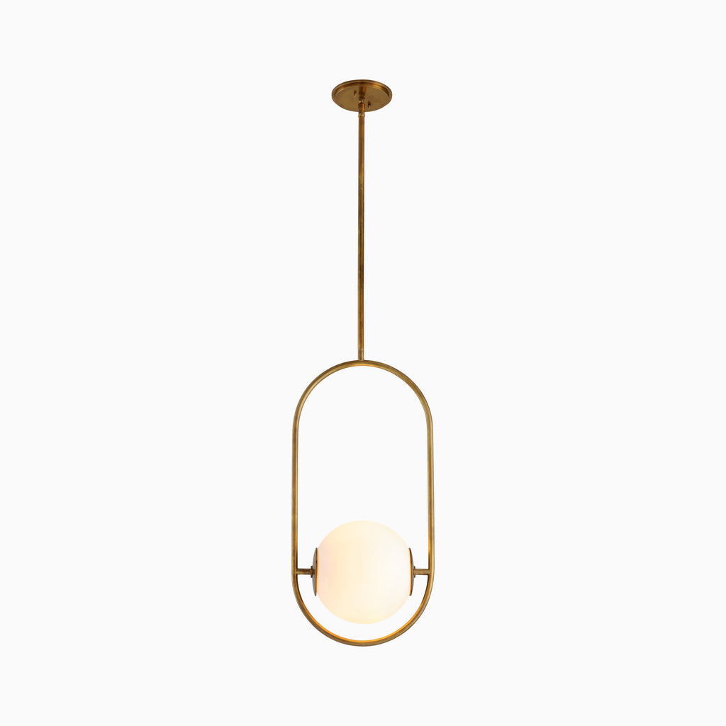 Fionn 14 Pendant in Vintage Brass