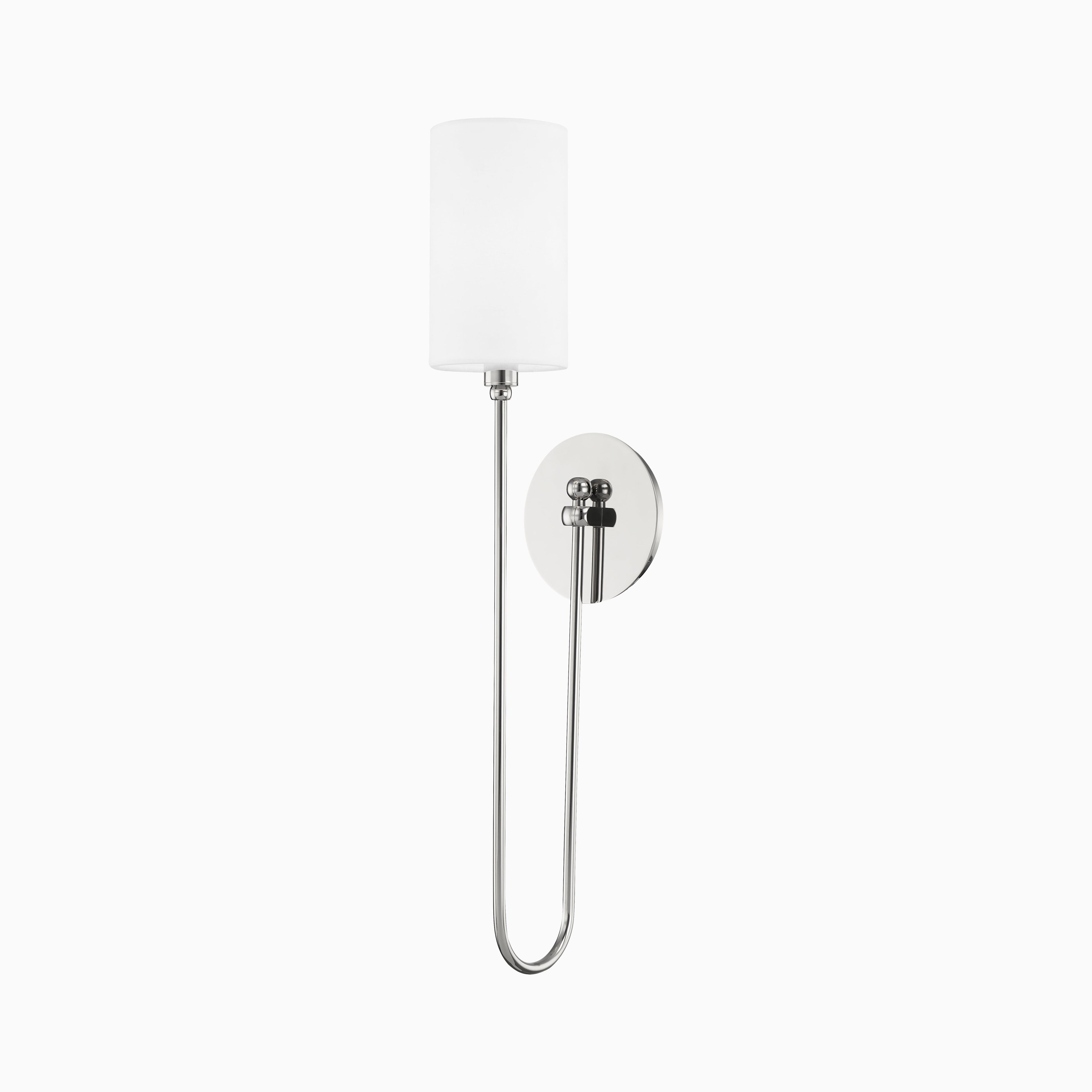 Foley Wall Sconce in Polished Nickel
