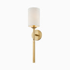 Geraldine Wall Sconce in Aged Brass
