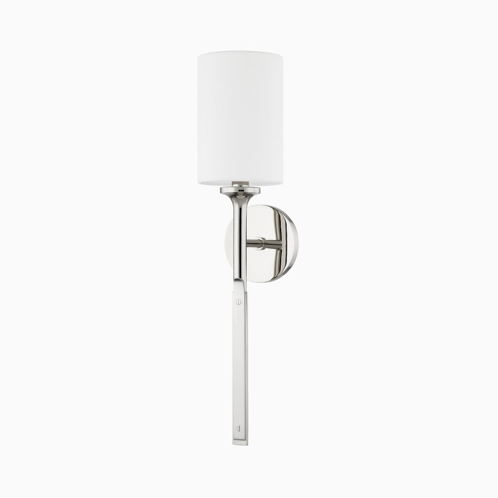 Geraldine Wall Sconce in Polished Nickel