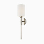 Geraldine Wall Sconce in Polished Nickel