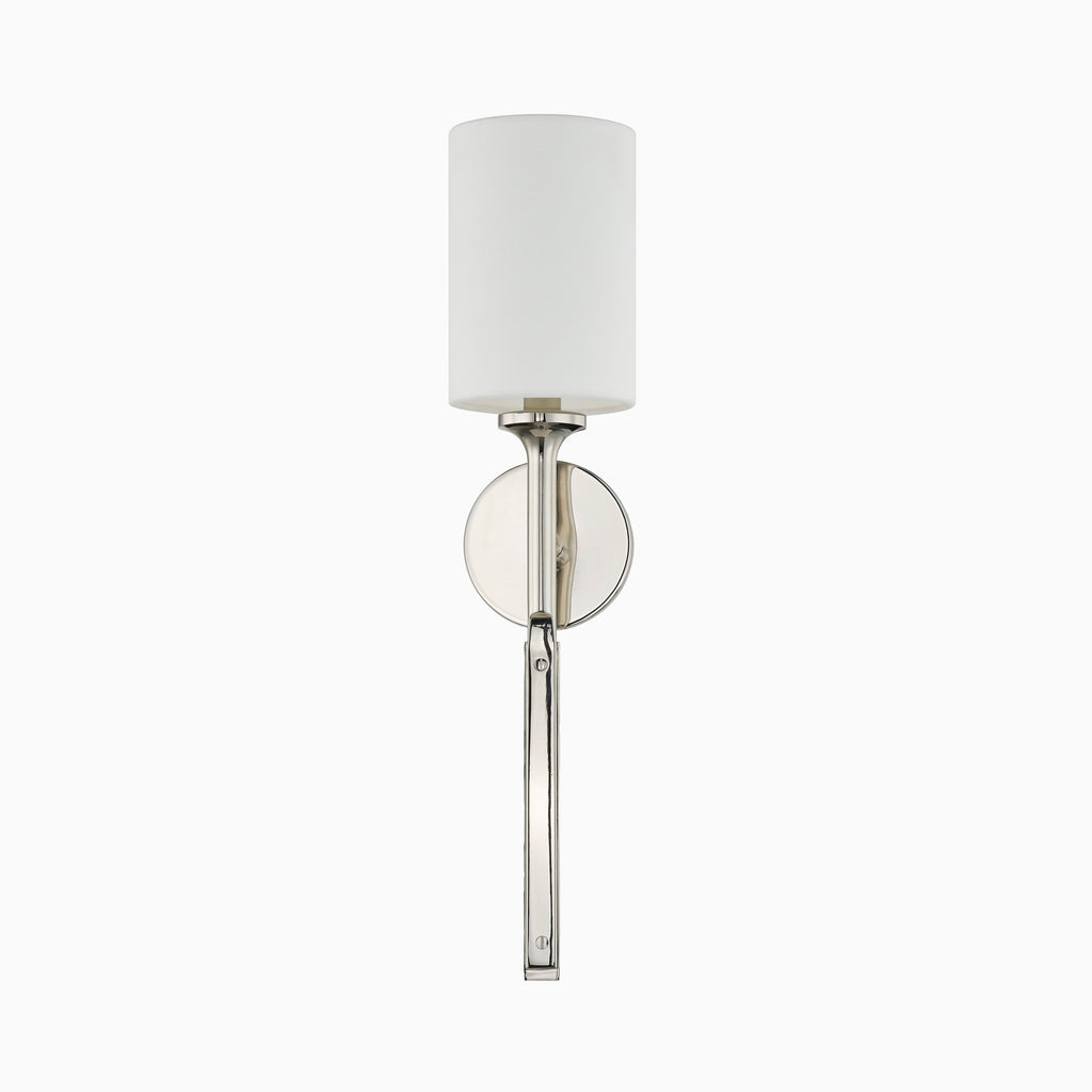 Geraldine Wall Sconce in Polished Nickel
