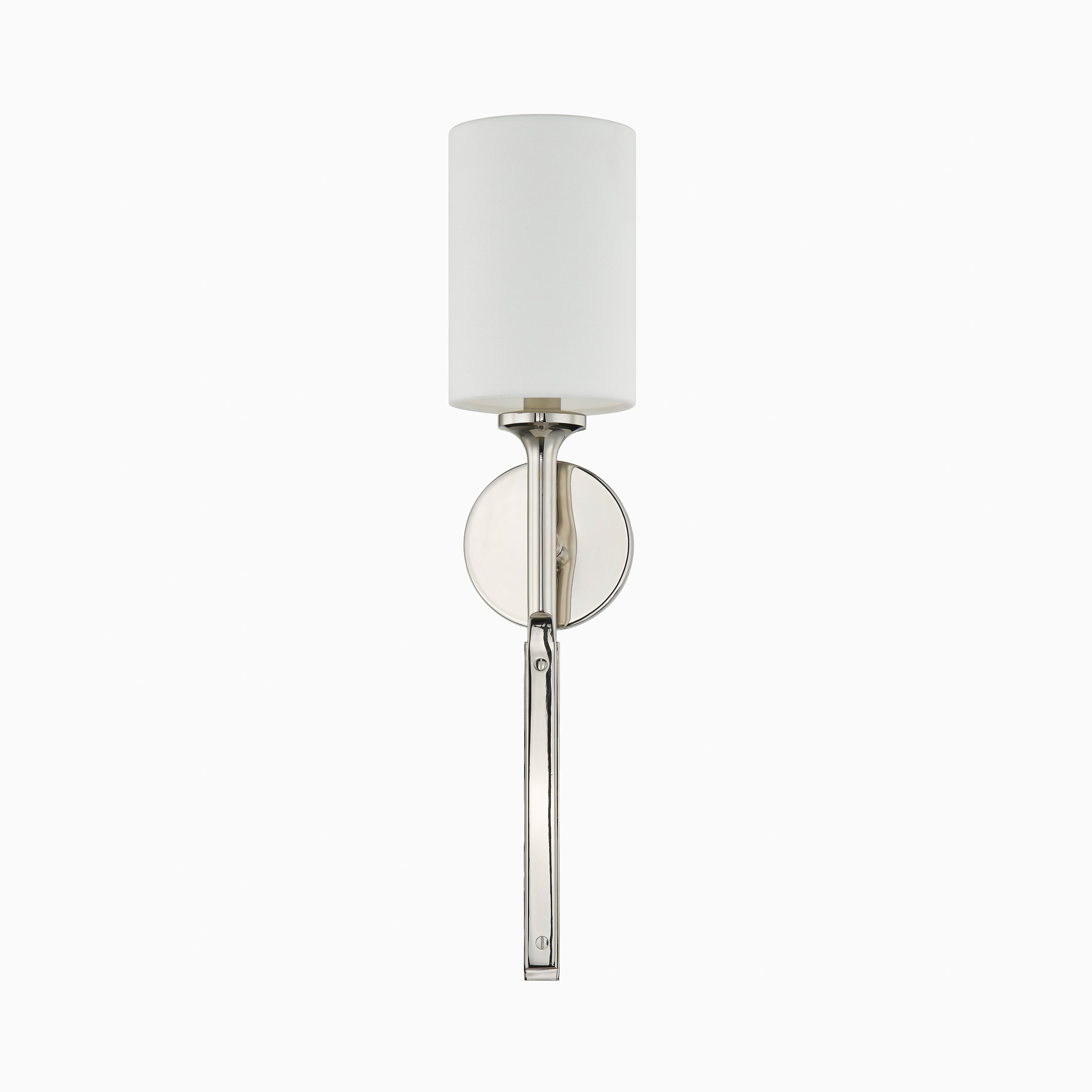 Geraldine Wall Sconce in Polished Nickel