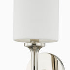 Geraldine Wall Sconce in Polished Nickel