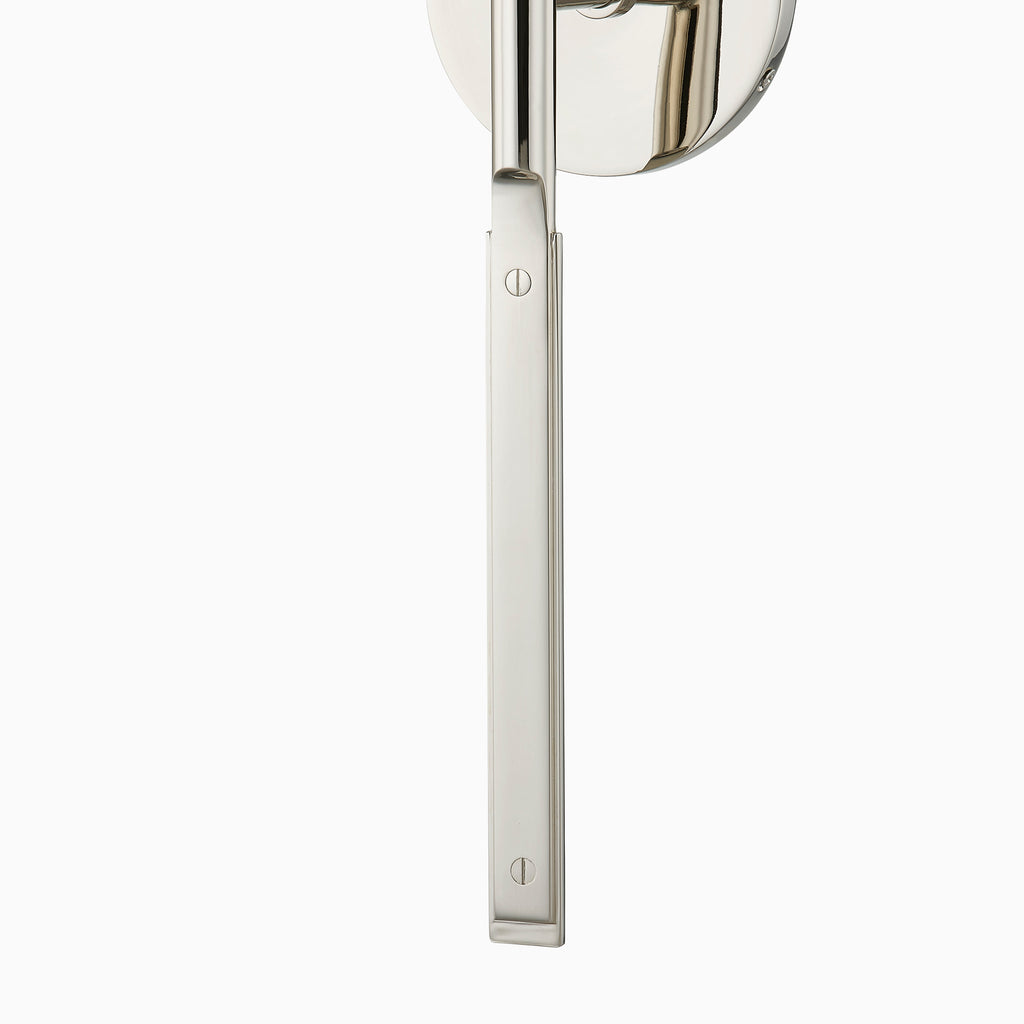 Geraldine Wall Sconce in Polished Nickel