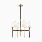 Gibson 6-Light Chandelier in Aged Old Bronze