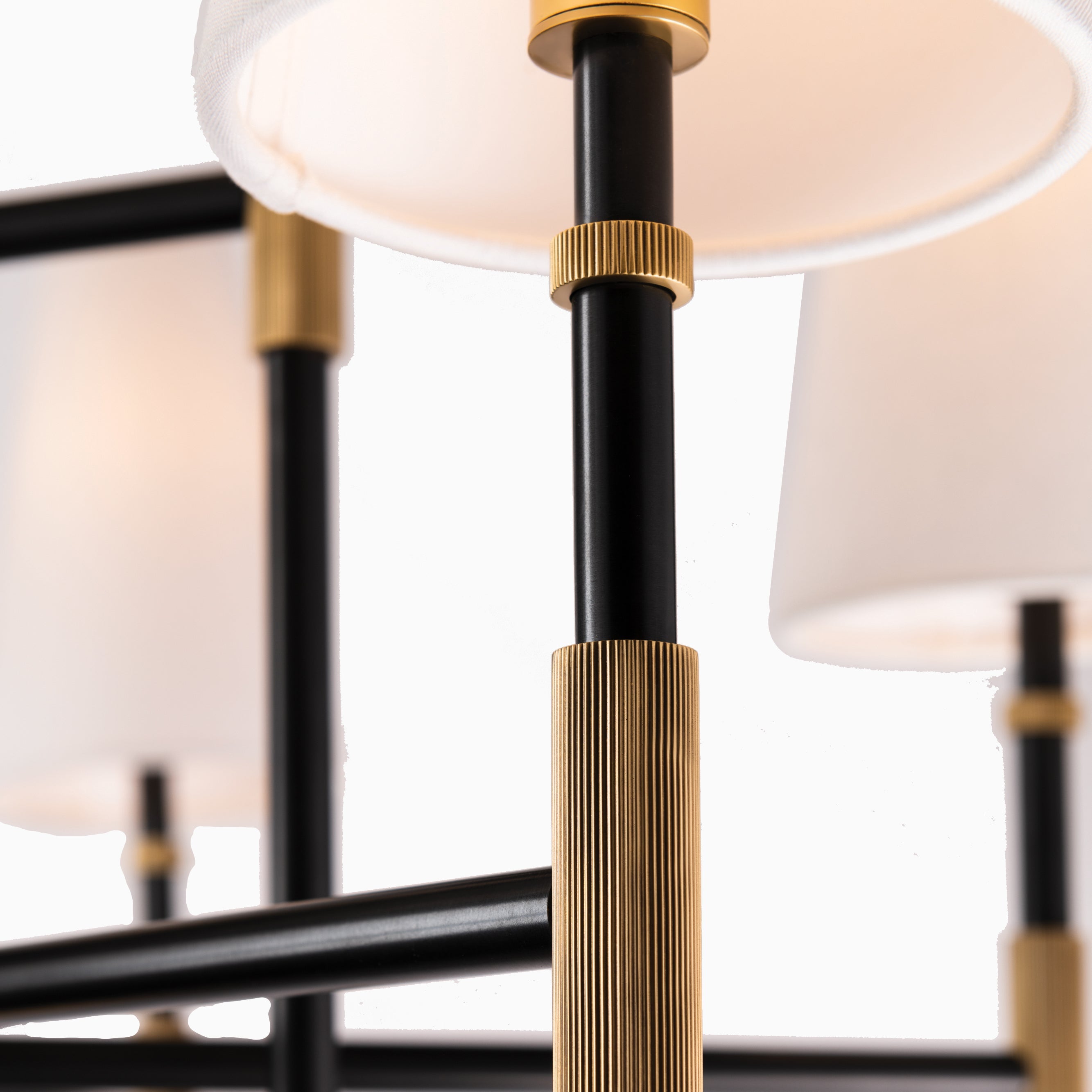 Gibson 9-Light Chandelier in Aged Old Bronze