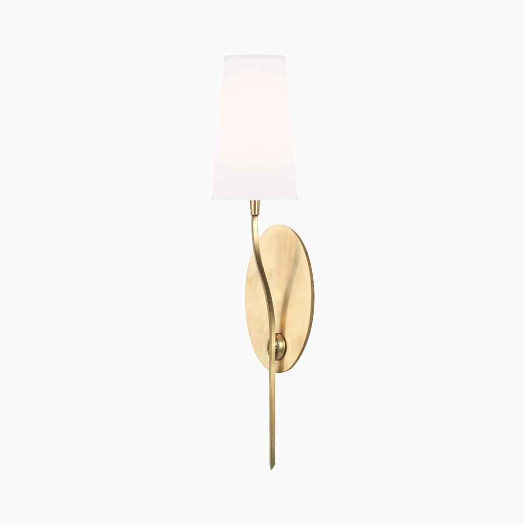 Goodwin Wall Sconce in Aged Brass