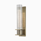 Hennessy Wall Sconce in Aged Brass