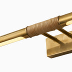 Irwin Picture Light in Aged Brass